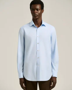 FORMAL' REGULAR FIT SHIRT IN SKY BLUE COTTON