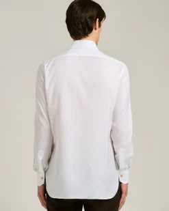 FORMAL' REGULAR FIT SHIRT IN WHITE COTTON