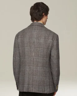 GLEN PLAID CASHMERE BLEND BLAZER