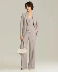 GLEN PLAID CASHMERE BLEND BLAZER