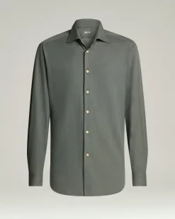 GREY COTTON SHIRT