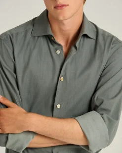 GREY COTTON SHIRT