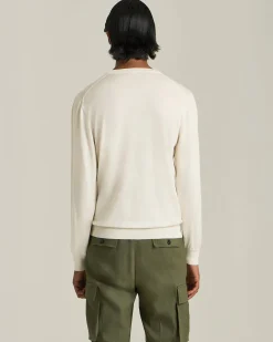 ICON SILK, CASHMERE AND LINEN SWEATER