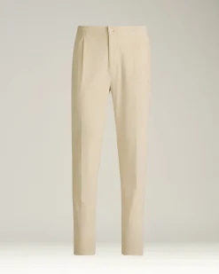 IVORY FINE-CORDUROY TROUSERS