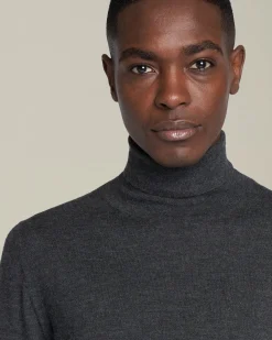 JERSEY HIGH NECK CASHMERE