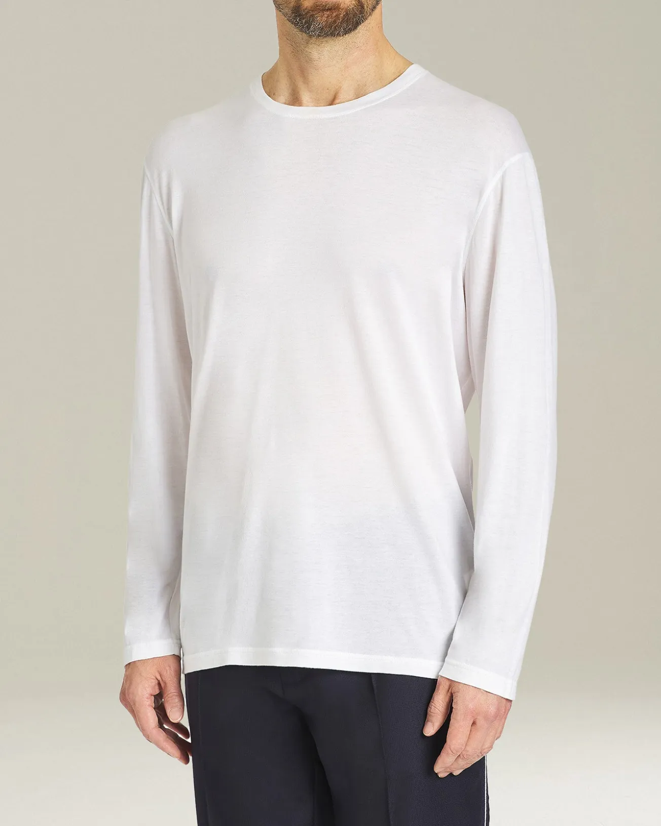 JERSEY T-SHIRT L/S COTTON