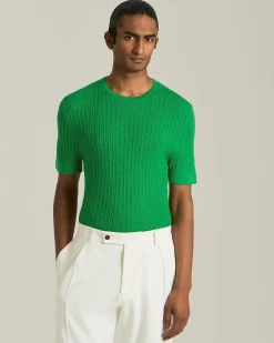 KNT DELUXE WOOL AND SILK SWEATER