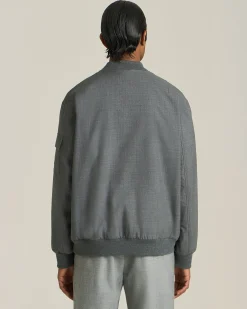 KNT WOOL BOMBER JACKET