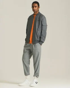 KNT WOOL BOMBER JACKET