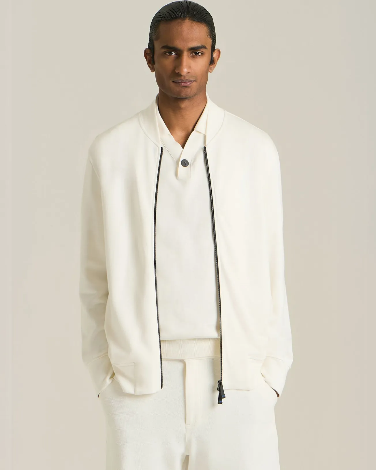 KNT ZIP-UP SWEATSHIRT