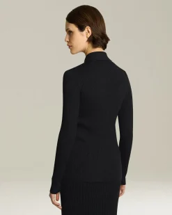 LAMÉ WOOL SHIRT