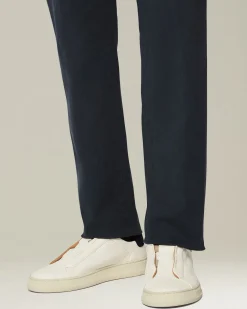 LEATHER SLIP-ON SNEAKERS
