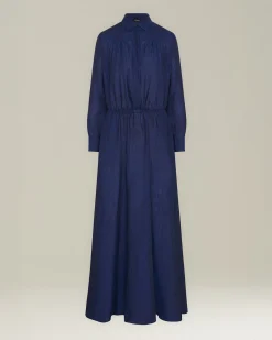 LINEN SHIRT DRESS
