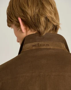 LINEN UTILITY JACKET