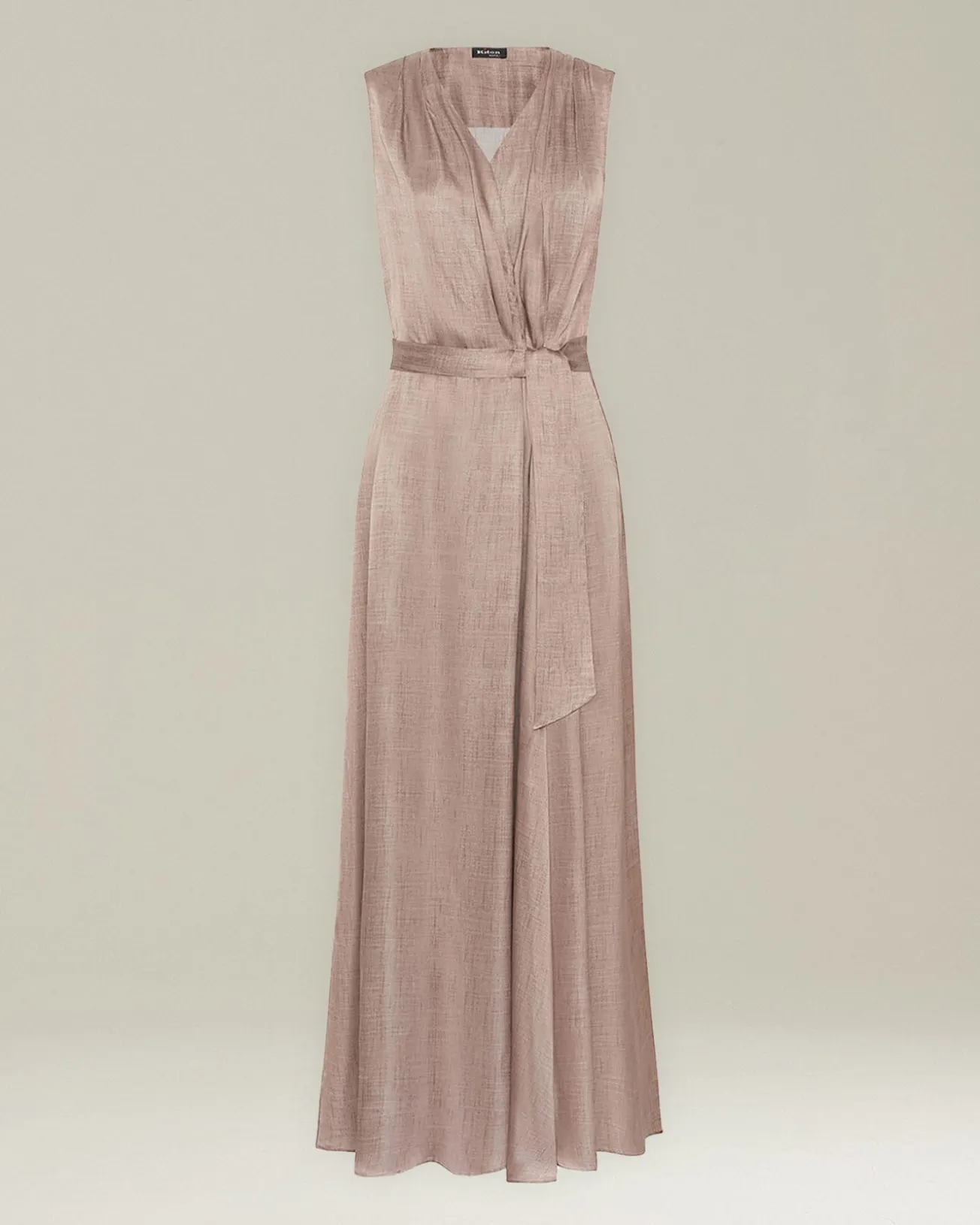 LONG SILK DRESS
