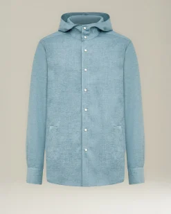 MARIANO LINEN BLEND SHIRT