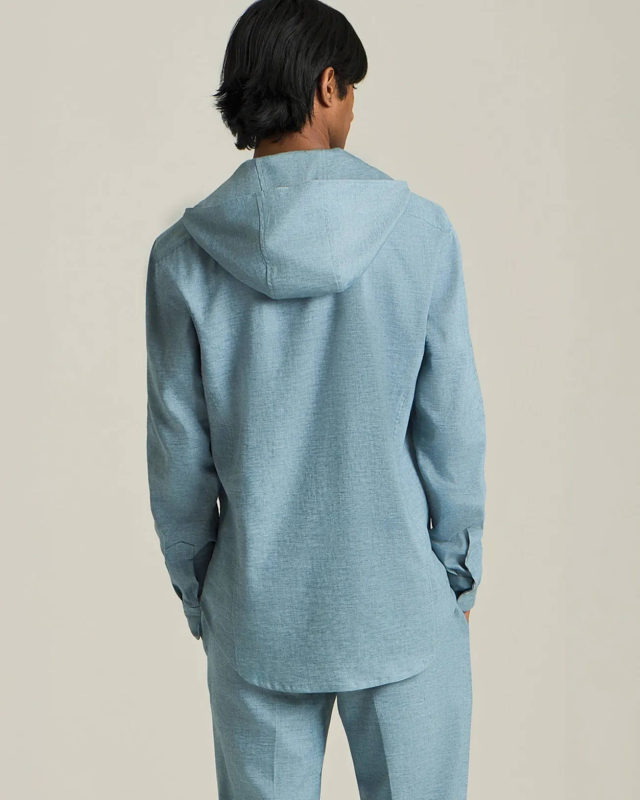 MARIANO LINEN BLEND SHIRT