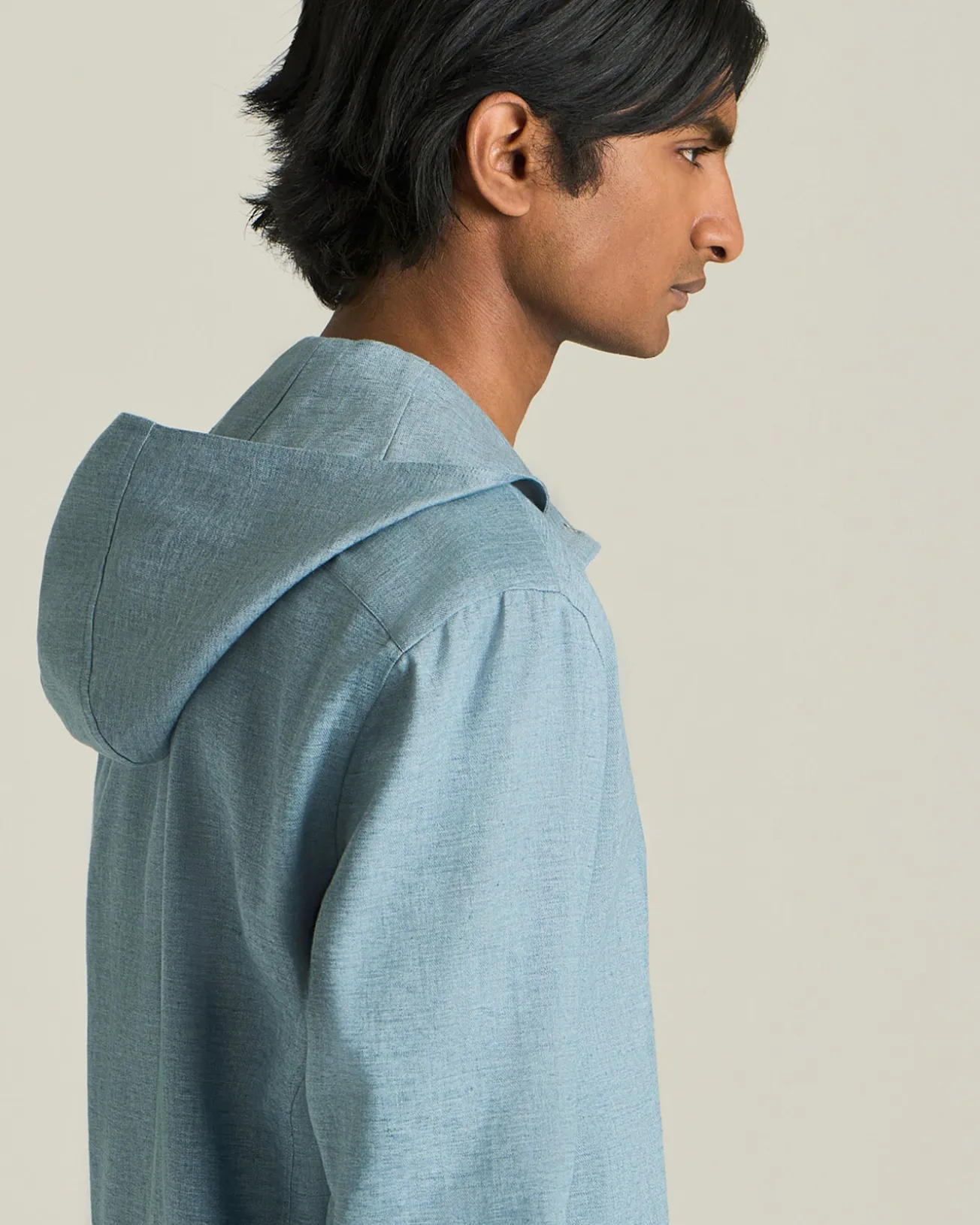 MARIANO LINEN BLEND SHIRT