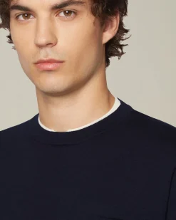 MELANGE WOOL T-SHIRT