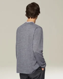 MELANGE WOOL T-SHIRT