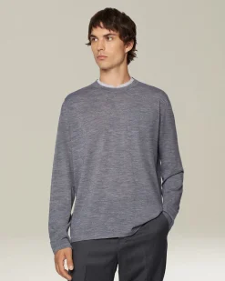 MELANGE WOOL T-SHIRT