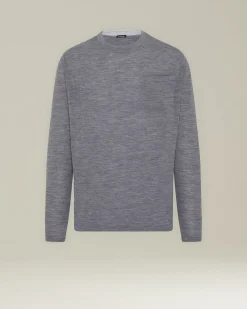 MELANGE WOOL T-SHIRT