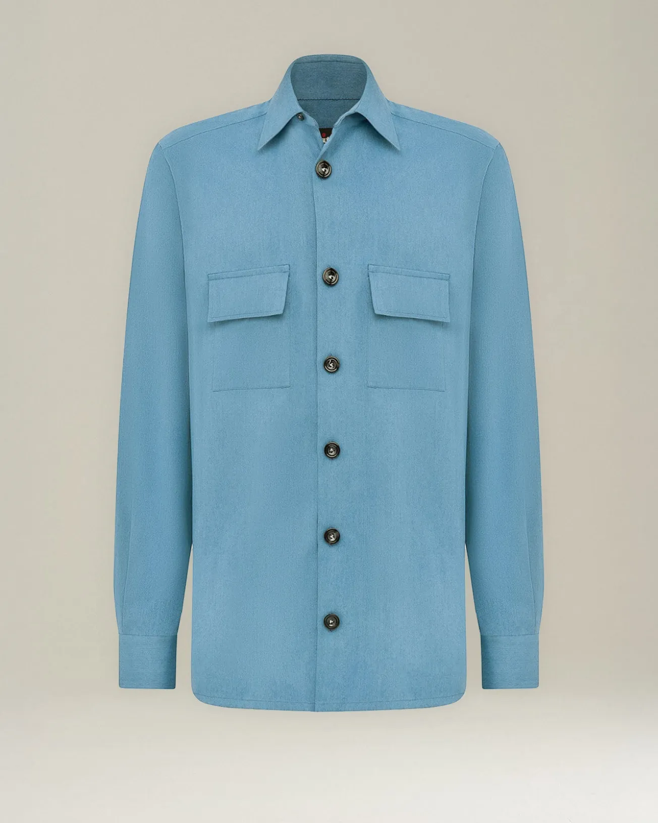 MINERAL WASHED COTTON OVERSHIRT