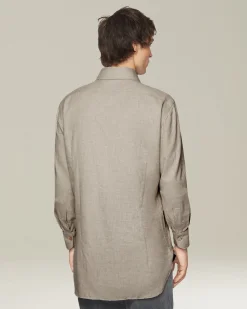 MONOCHROME FLANNEL SHIRT