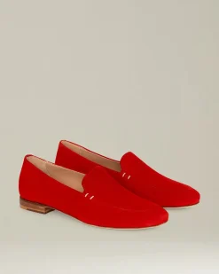 MONOGRAM SUEDE LOAFER