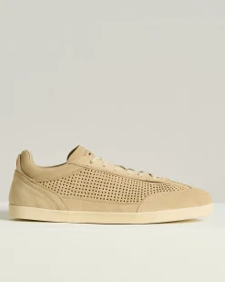 OPENWORK SUEDE CALFSKIN SNEAKERS
