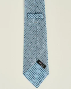 PATTERNED SILK TIE