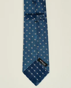 PATTERNED SILK TIE