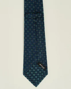 PATTERNED SILK TIE