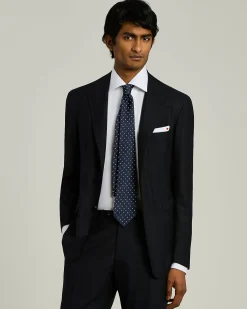 PATTERNED SILK TIE