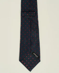 PATTERNED SILK TIE