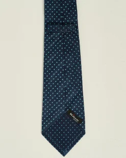 PATTERNED SILK TIE