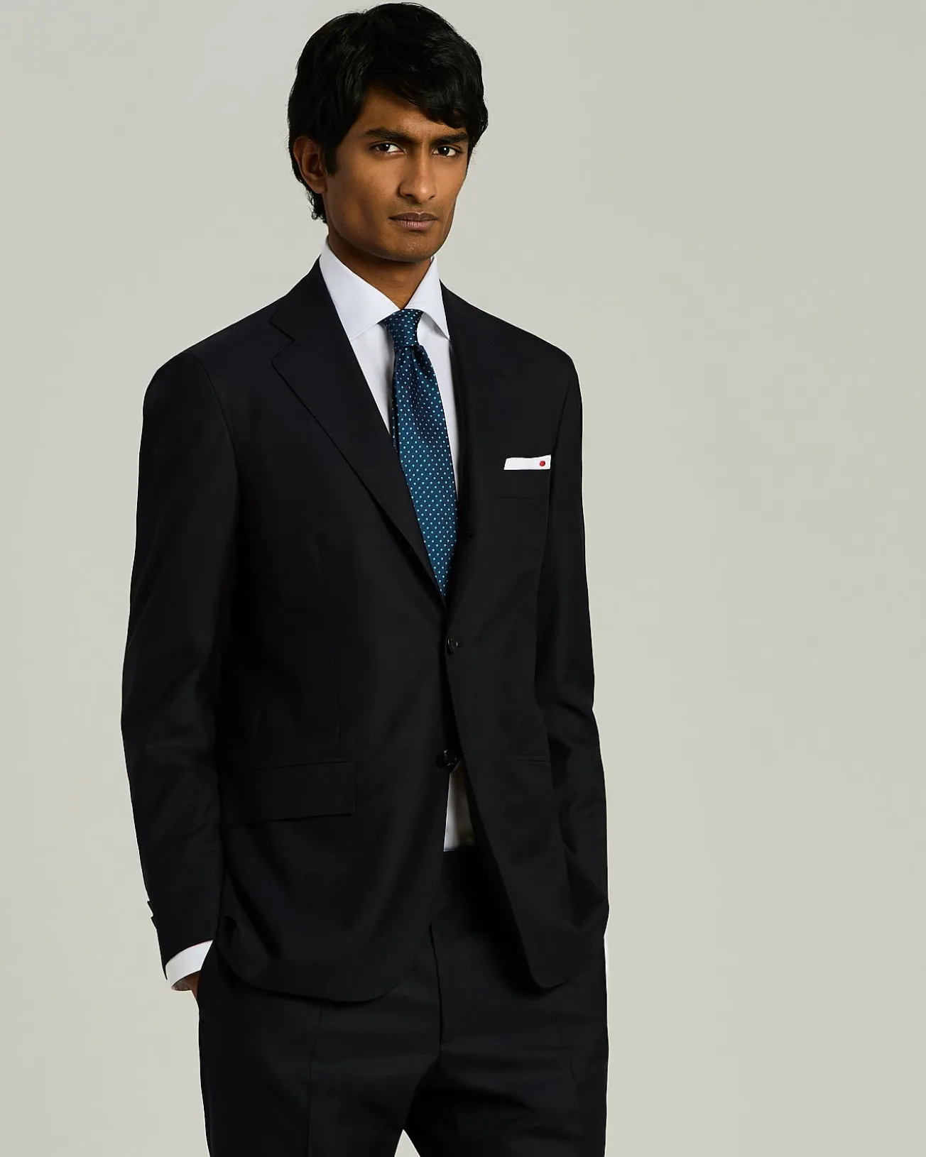 PATTERNED SILK TIE