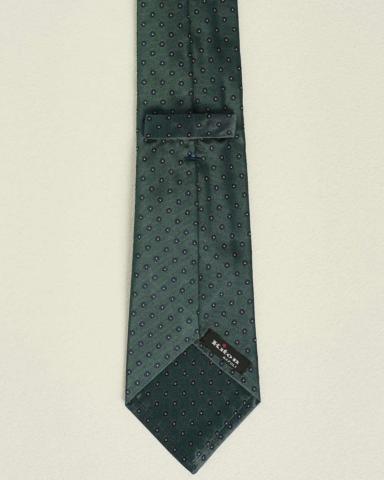 PATTERNED SILK TIE