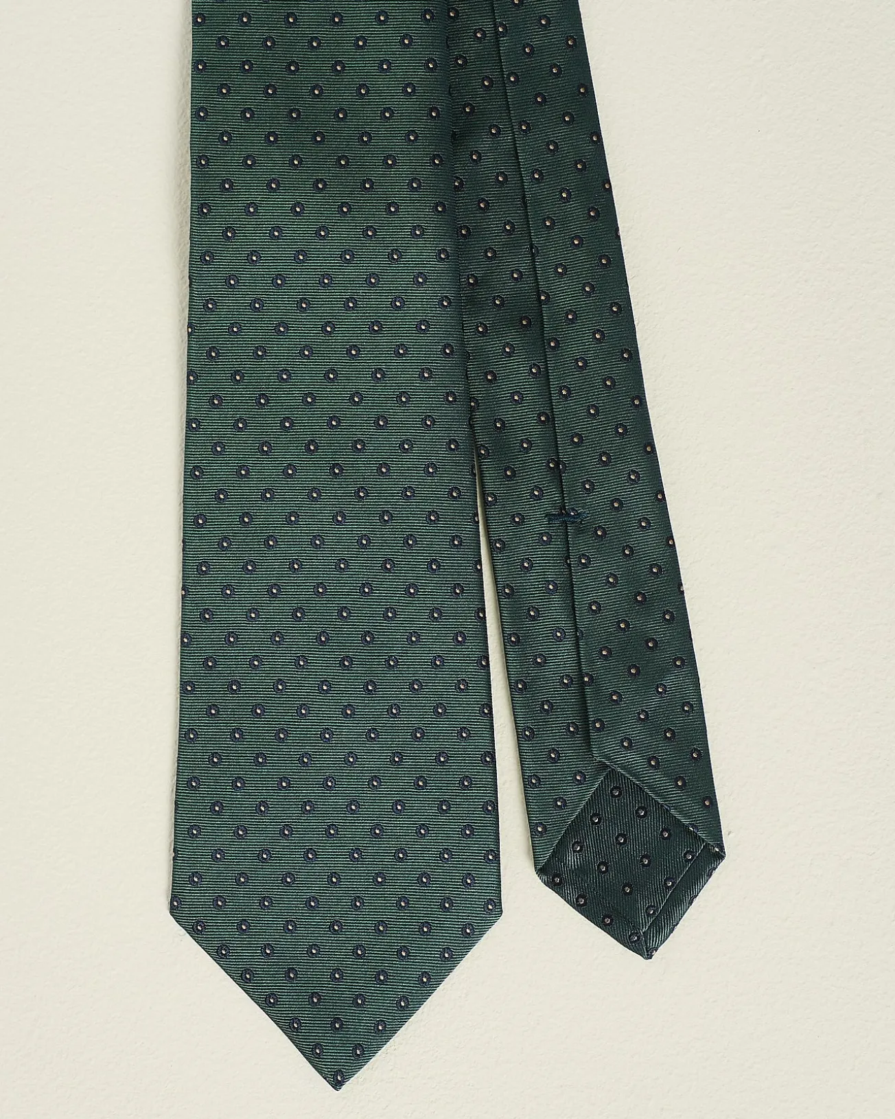 PATTERNED SILK TIE
