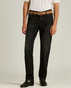 5-POCKET JEANS IN STRETCH COTTON DENIM BLACK