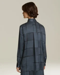 PRINTED SILK SHIRT