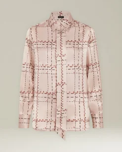 PRINTED SILK SHIRT