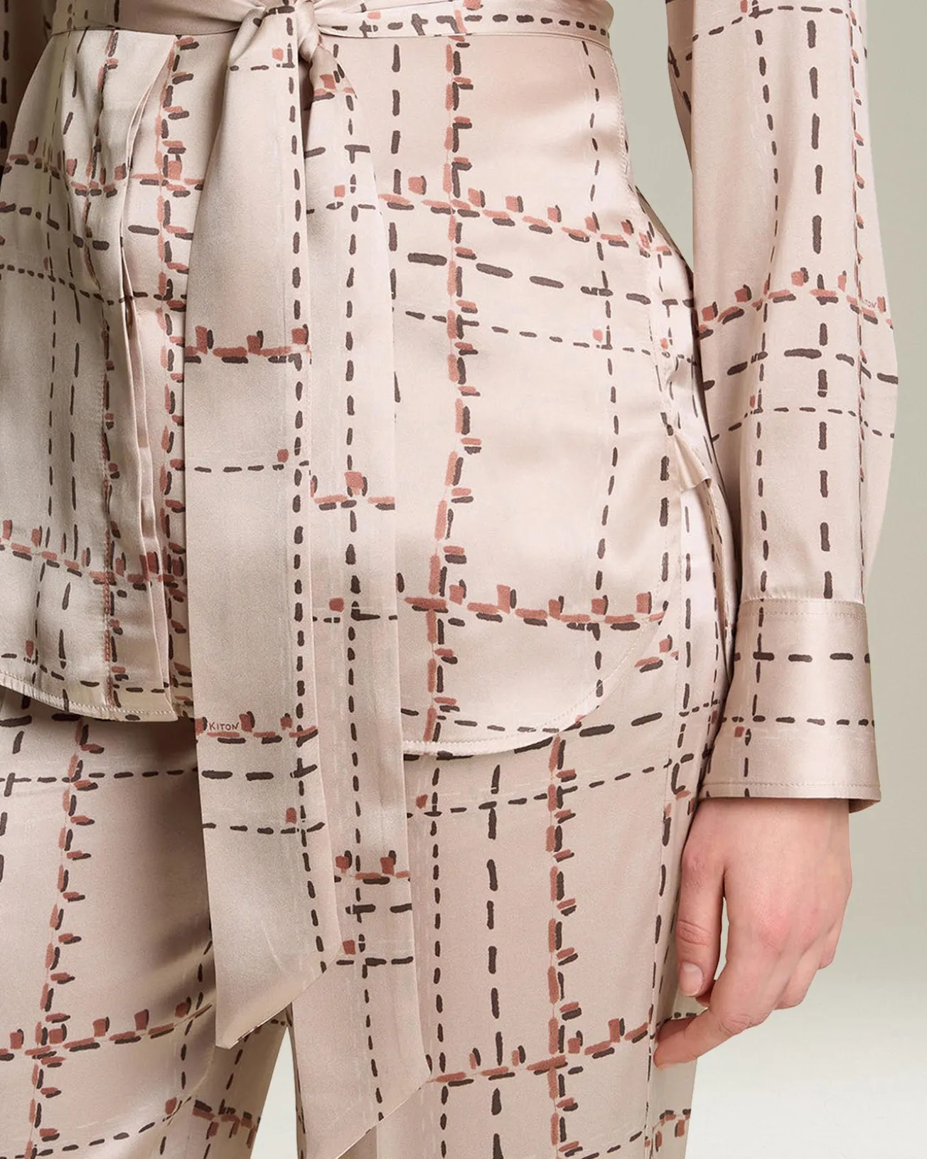 PRINTED SILK SHIRT