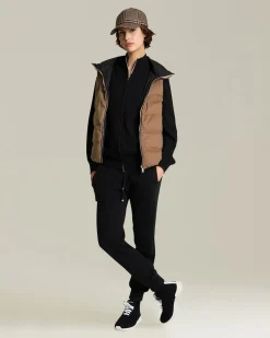 PURE CASHMERE ZIP-UP CARDIGAN