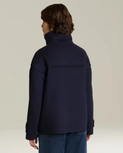 SHORT CASHMERE DUFFLE COAT