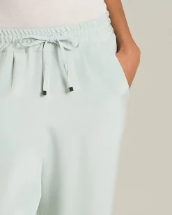 SILK COMFORT-FIT TROUSERS