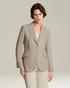 SINGLE-BREASTED CASHMERE BLAZER