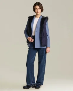 SLEEVELESS MINK JACKET