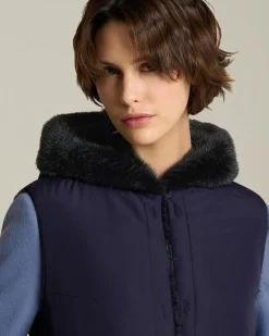 SLEEVELESS MINK JACKET
