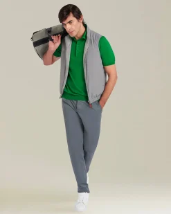 SLEVELESS BLOUSON POLYESTER